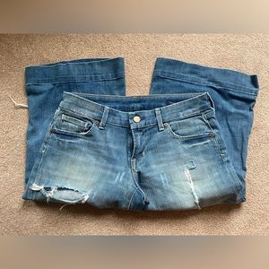 Vintage Citizens of Humanity Ripped Gauchos 28